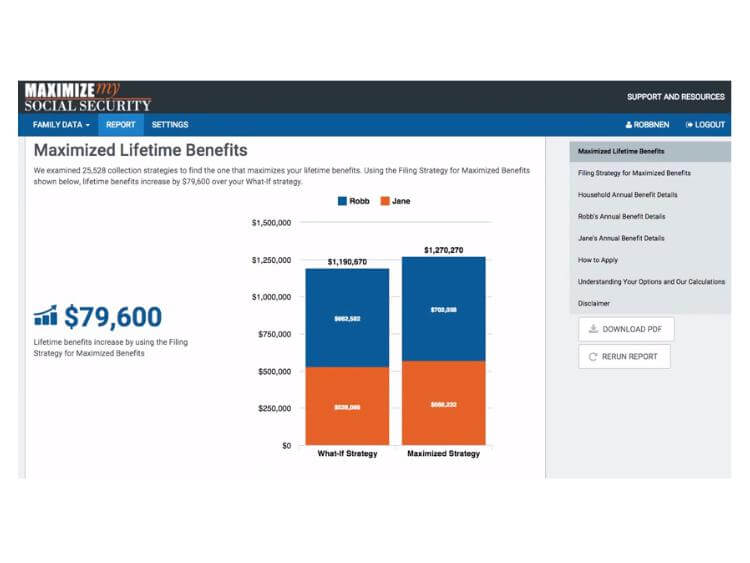 Social Security calculator